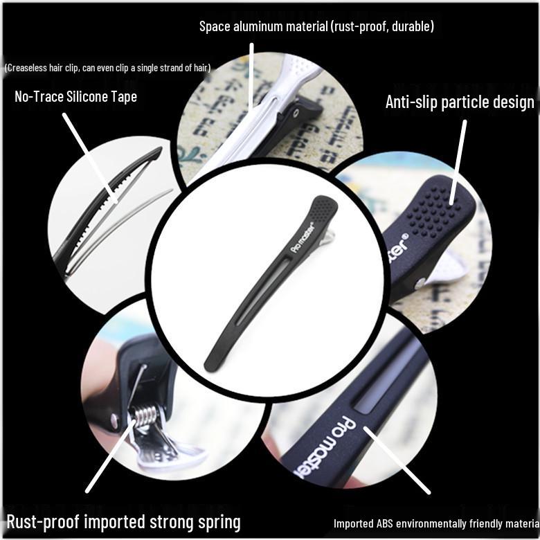 Корейские заколки для волос без заломов для парикмахерского дела и секционирования