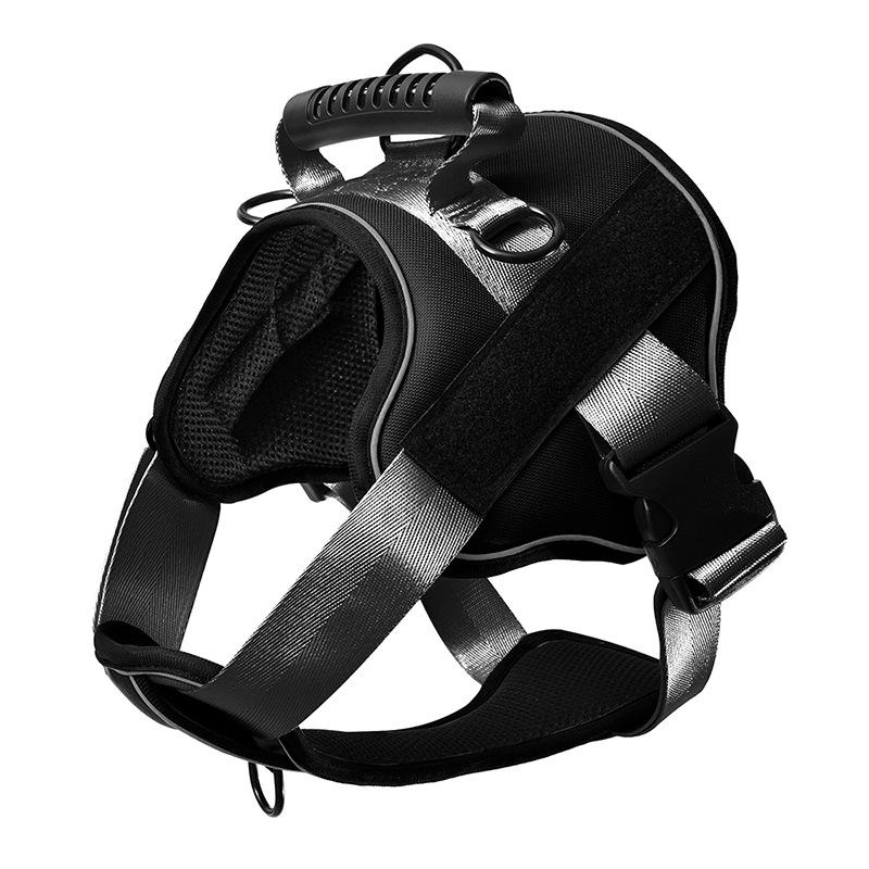 Поводок для собак для больших, средних и маленьких собак, нагрудный ремень, удобный и дышащий, светоотражающий поводок для собак для ночного ношения, товары для животных