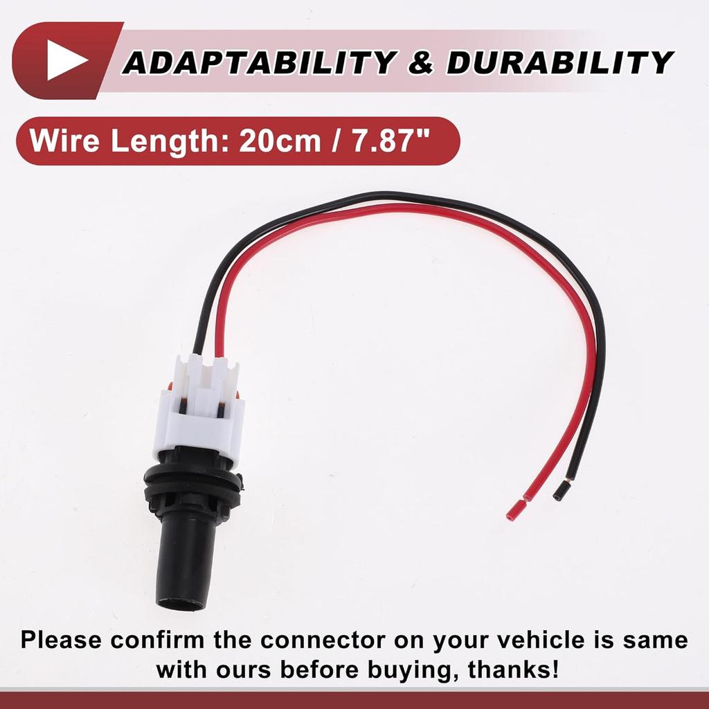 1 комплект цоколь и проводка для бокового габаритного огня для Toyota 4Runner 2013-2021 № 90075-60077/9007560077 Разъем-пигтейл для лампочки фары