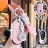 Full Wrap Rhinestone Key Fob Shell Fit Mercedes Benz GLE GLB GLS W206 W214 Smart Key Shiny Diamond Key Cover Car Decoration Gift PB1