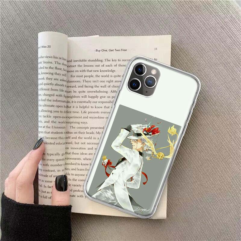 Аниме D.Gray-man Аллен Уокер Телефон Для Apple Iphone 12 13 Mini 15 Pro Max 11 Pro 14 Plus 16 Pro Max 16E Чехол Оболочка Покрытие Прозрачный