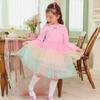 Розовое балетное платье Lilypulri