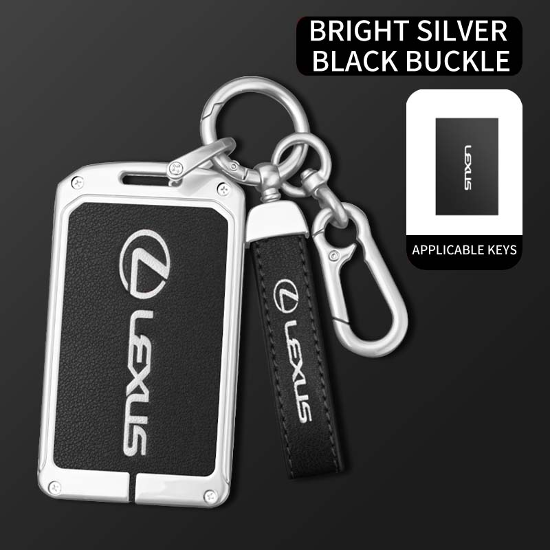 Zinc Alloy Car Card Smart Remote Key Case Cover Protect Holder Shell For Lexus F Sport ES LM GS IS NX RX LX LS RX300 Accessories