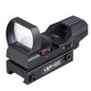 Very100 Genuine Dot Sight, Open-Type Rifle Sight Scope, Red and Green, 4 Colors, 5 Levels, Compatible with 20mm Scopes, Red/Green