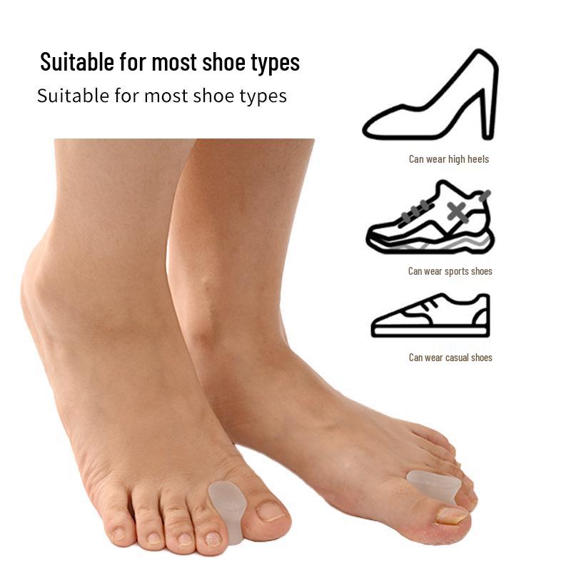 Силиконовый корректор Hallux Valgus и разделитель большого пальца стопы
