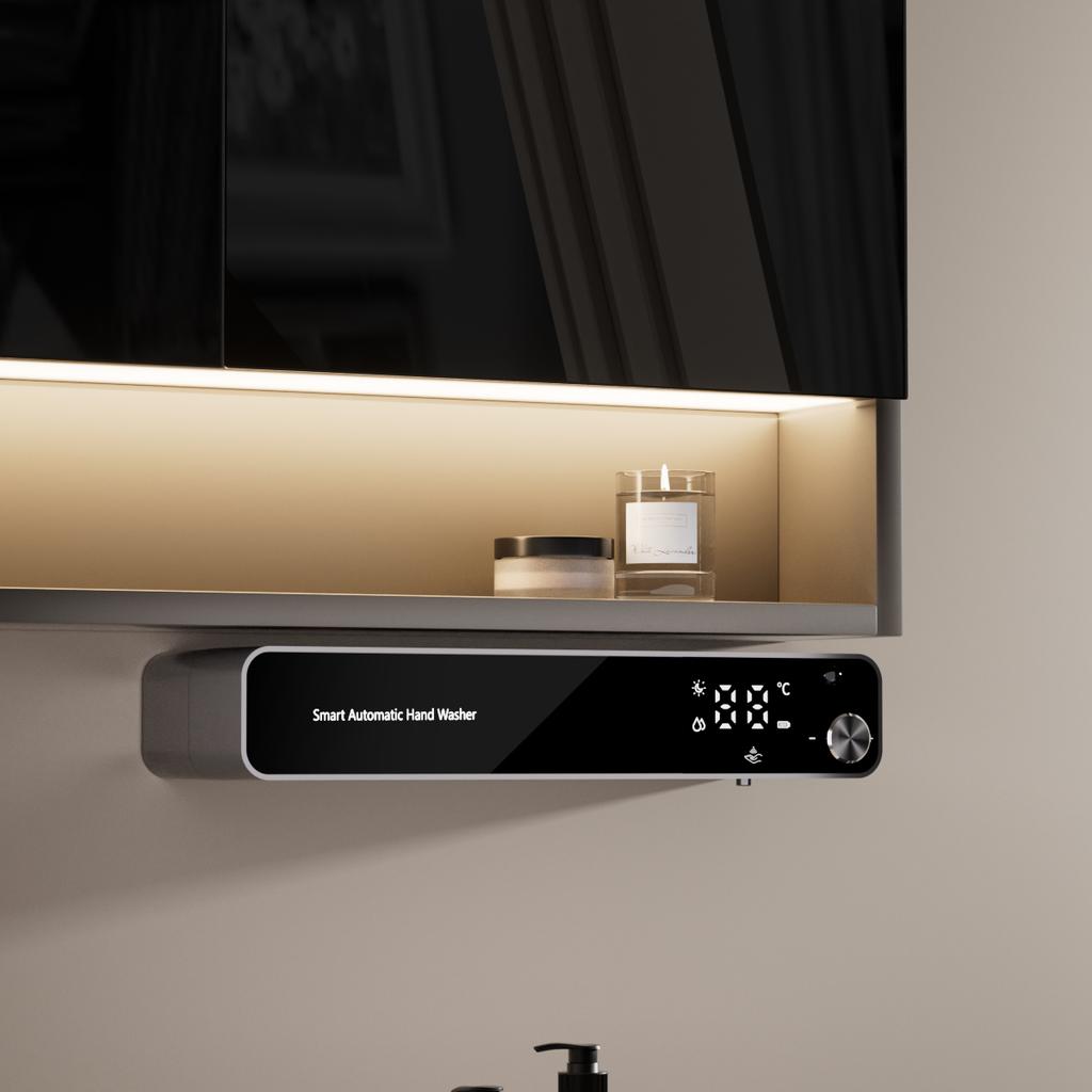 USB soap dispenser automatic induction hand soap dispenser intelligent electric foam hand soap dispenser household wall mounted