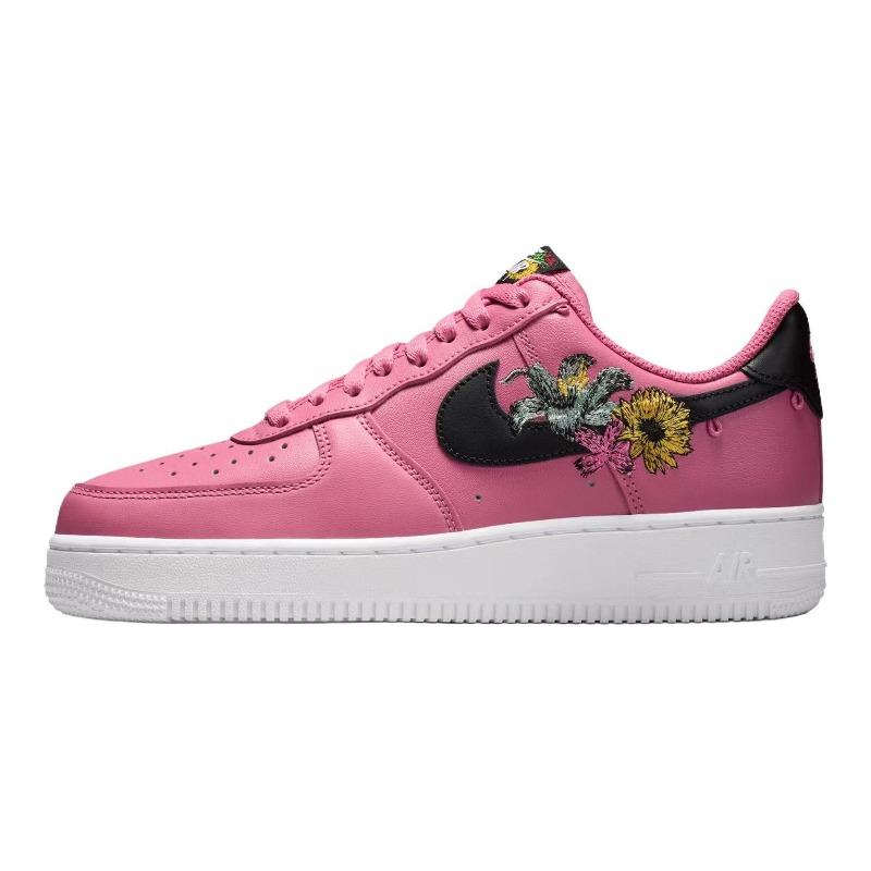 Nike Air Force 1 Now Accepting All Flowers Women's Sneakers Pink Black IB6644-600