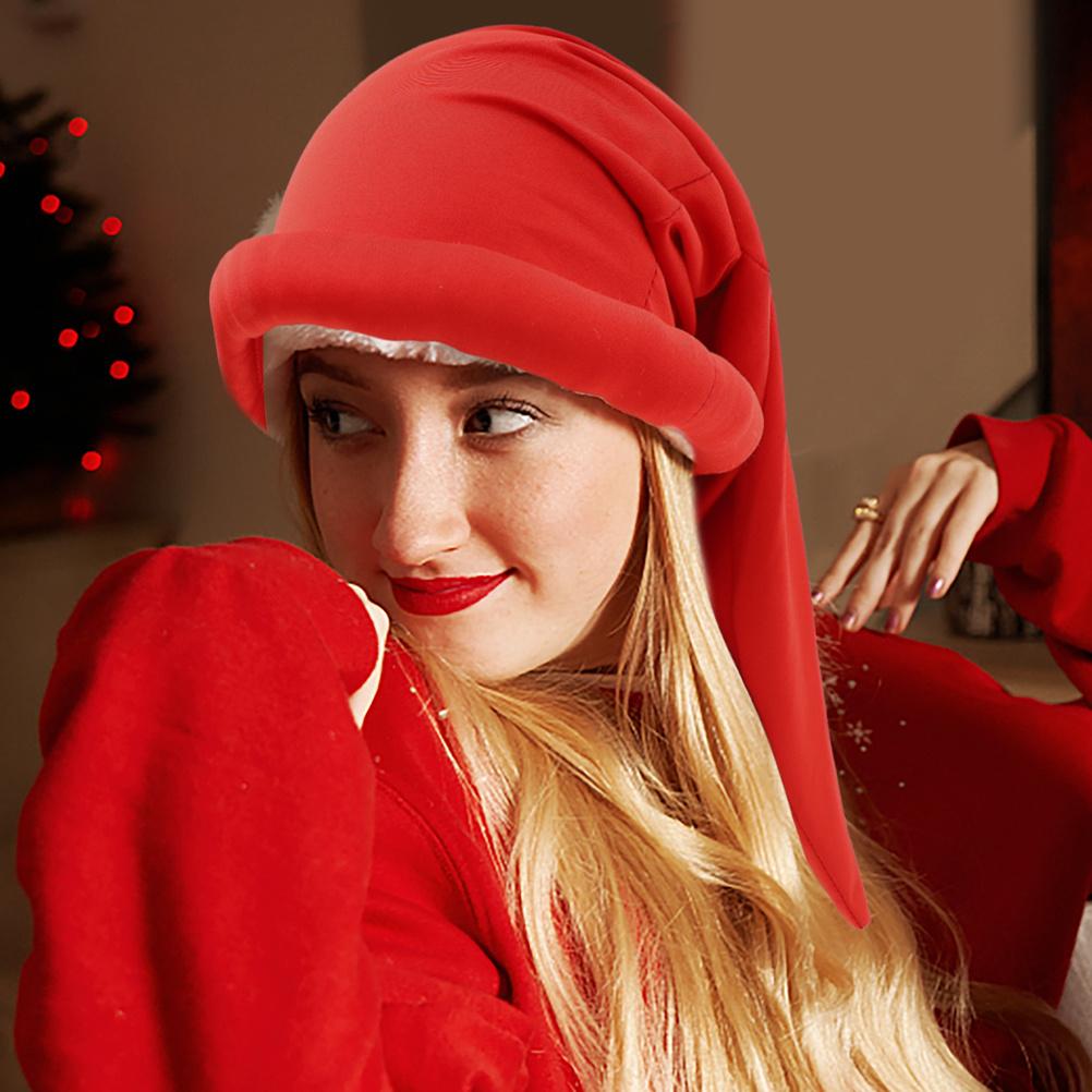 7pcs Christmas Dwarf Hats Gnome Costume Caps For Holiday Party Masquerade Halloween Cosplay Accessories Party Supplies