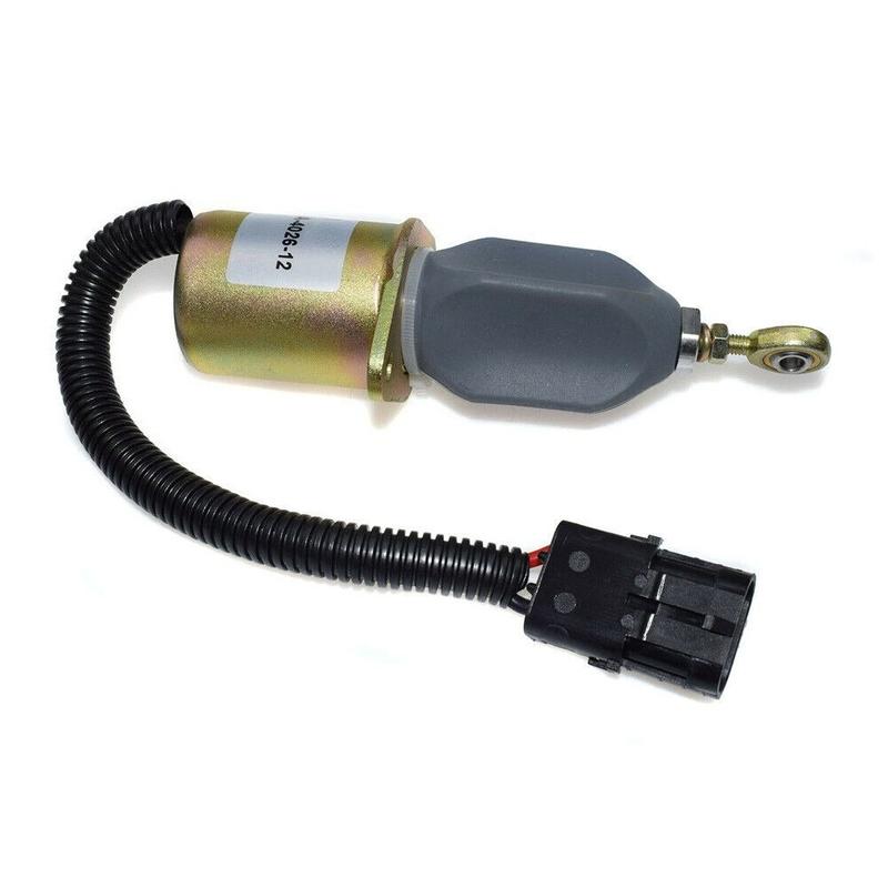 High quality New For SA-4026-12 12V/24V SA-4026-12 Fuel Shut Off Solenoid Valve 3919422 for 5.9L 8.3L Diesel