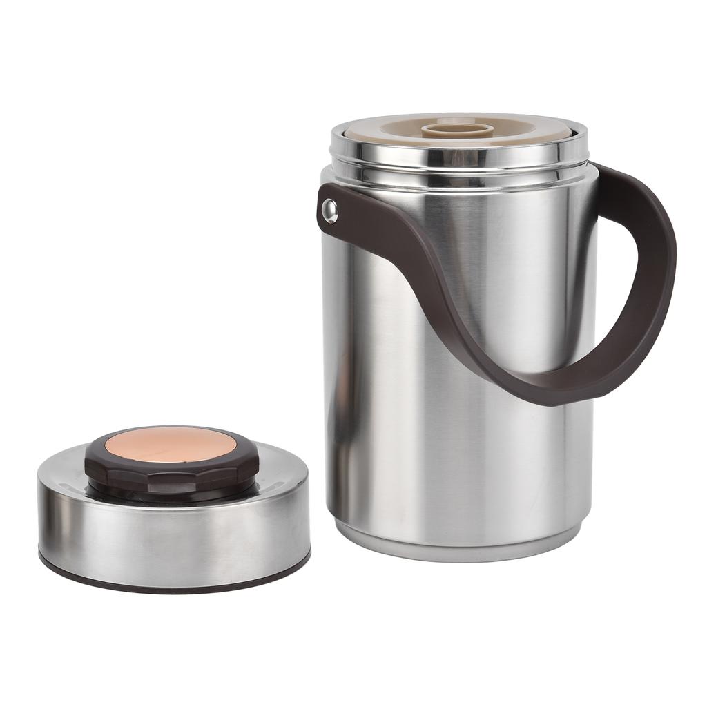 304 нержавеющая сталь 2.3л большой емкости вакуумная изоляция ланч-бокс Бенто 3 слоя пищевой контейнер