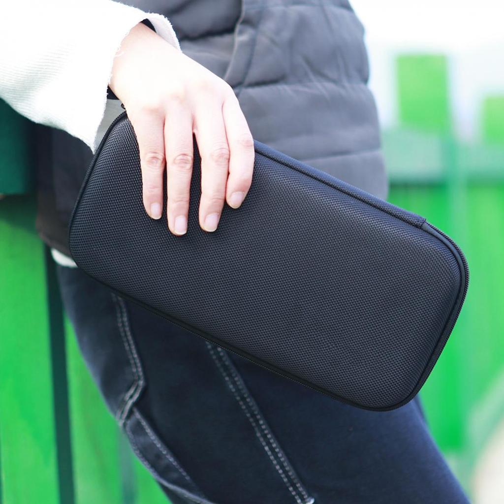 6 Slots Saxophone Mouthpiece Storage Case Box Portable Sax Accessories