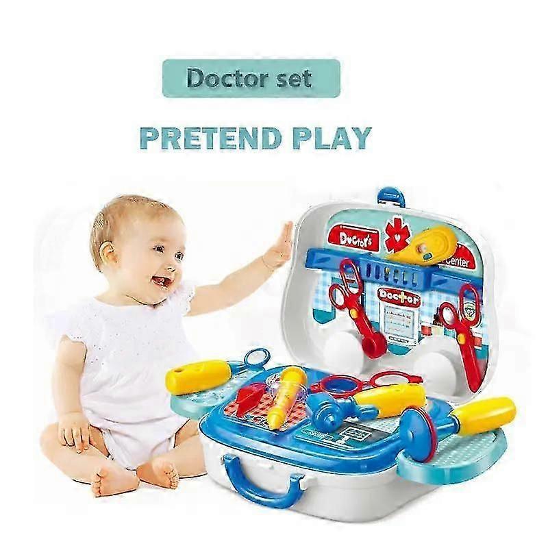 Diy Pretend Play Simulation Doctor Indoor Role Play Medical Tools Set Doctor Kit For Kids