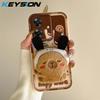 KEYSION Милый 3D мультяшный плюшевый чехол для Realme Note 60 с ремешком, силиконовый противоударный чехол для телефона OPPO Realme Note 60
