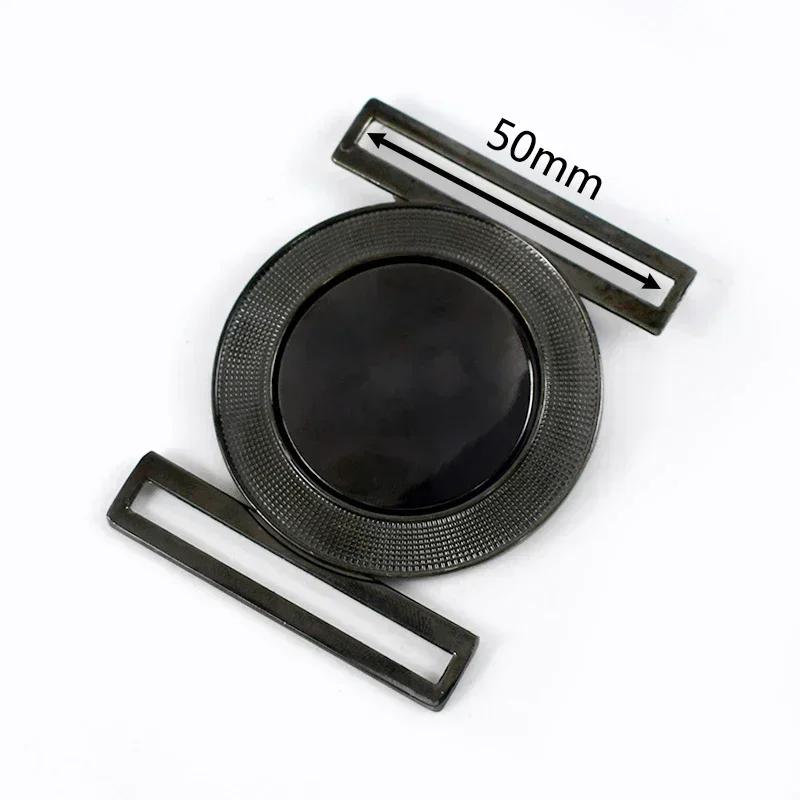 Meetee 1/2/4/5 шт. 30-60 мм Металлическая пряжка для ремня на талию Ленточная лента Регулируемая застежка Пальто Пуховик Ремни Декор Крючки Пряжки Аксессуары