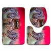 Animal Floor Mat Bathroom Mat Toilet Three-Piece Set