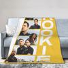 The Rookie TV Show Flannel Blanket Winter Warm Throw Blanket for Kids Bedroom Funny Bedspread Sofa Bed Cover
