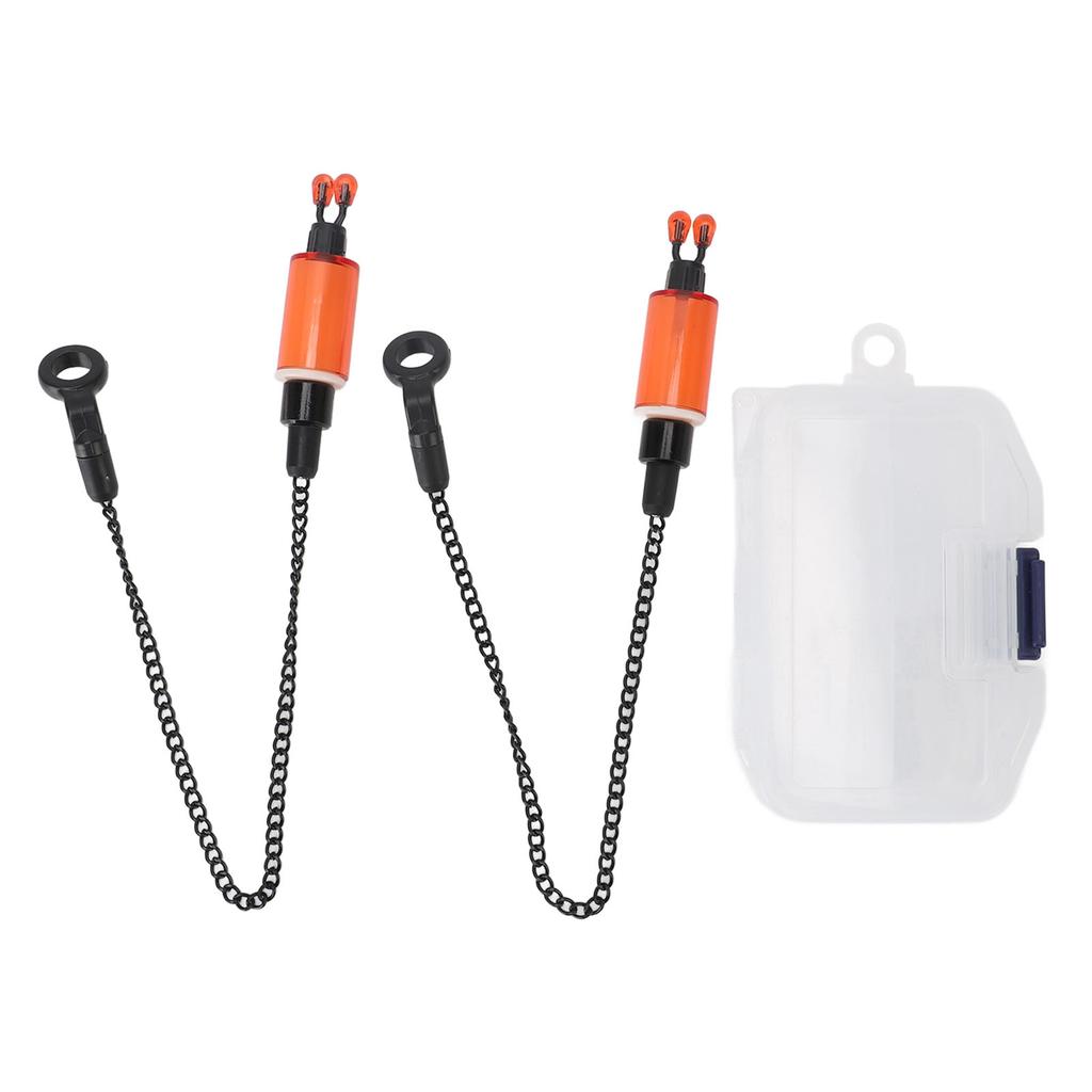 Рыболовный сигнализатор поклевки, яркий цвет, АБС-пластик, нержавеющая сталь, превосходная прочность на разрыв, индикатор поклевки, цепочка для карповой ловли, для пресной воды