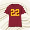 Линн Суонн USC Trojans #22 футболка-майка NCAA - Печать спереди и сзади