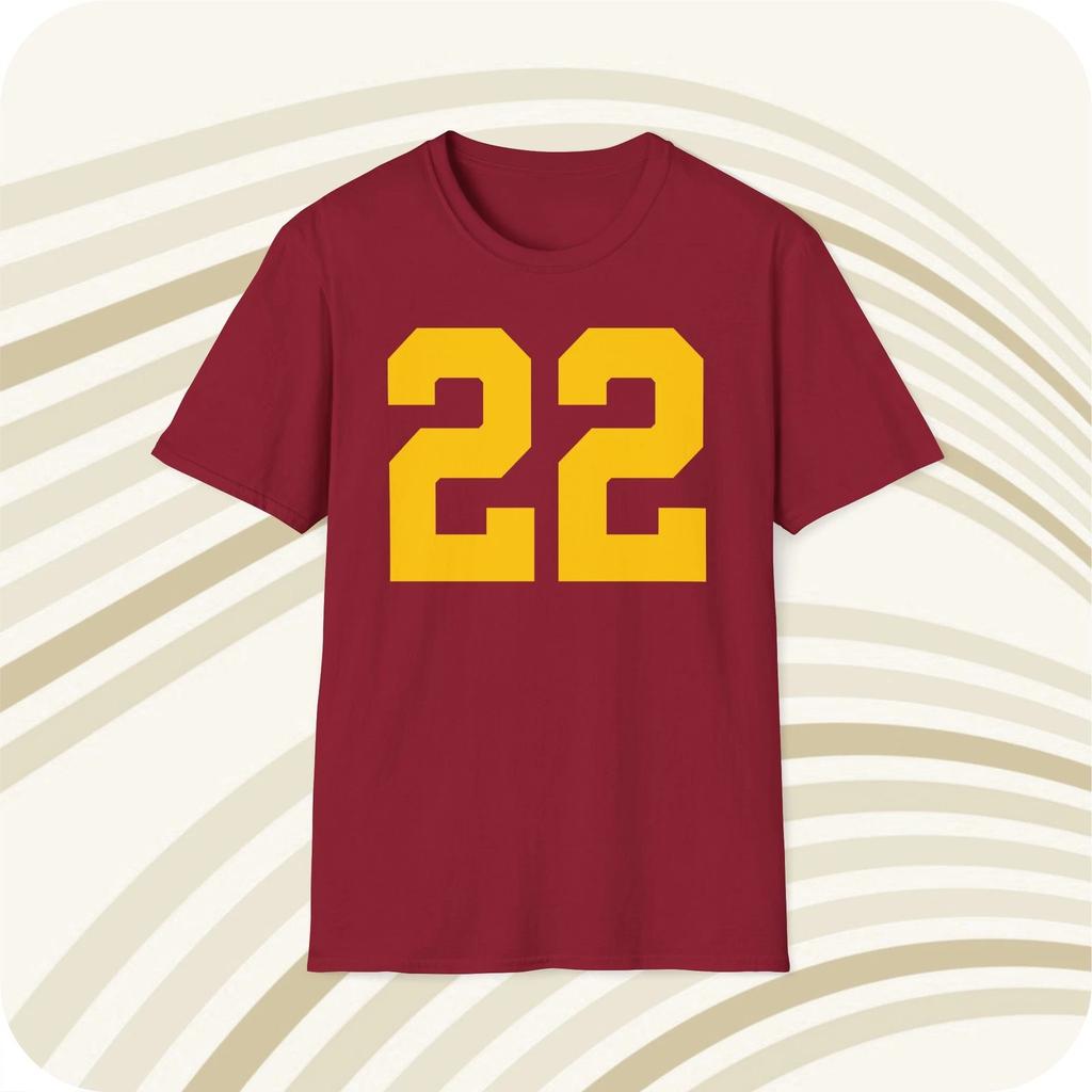 Линн Суонн USC Trojans #22 футболка-майка NCAA - Печать спереди и сзади
