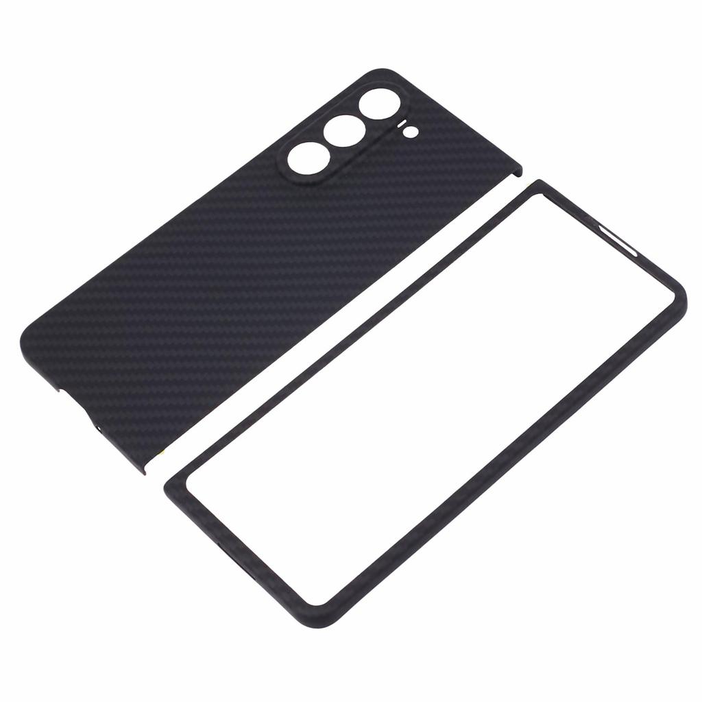 For Samsung Galaxy Z Fold6 5G Case 1500D Coarse Texture Aramid Fiber Phone Cover Precision Cut-Out