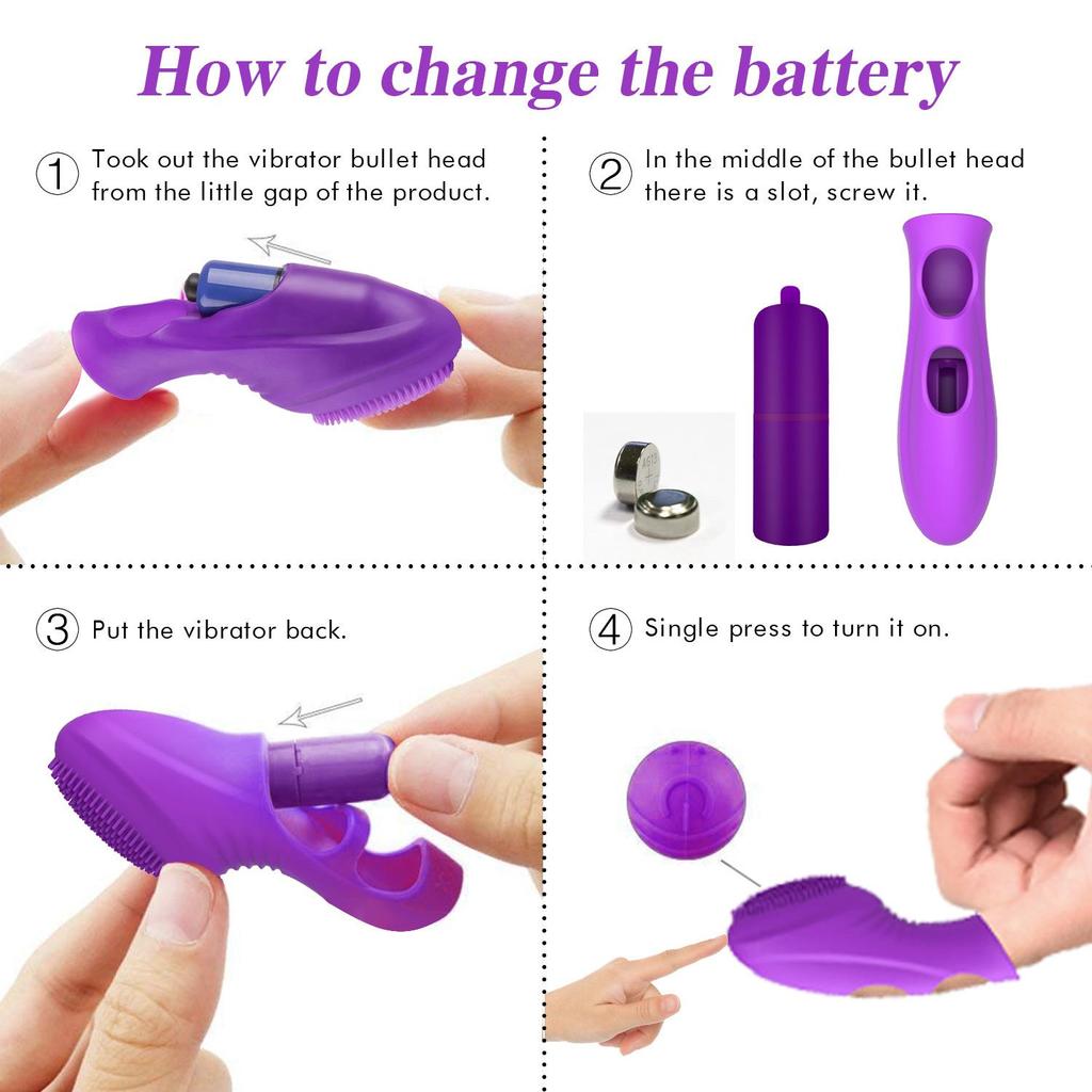 Finger Sleeve Vibrator Sex Toy G-spot Massage Clit Vibrating Buckle for Couple Vibrator Female Masturbation AV Stick Adult Goods