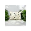 Linen Fabric 35*50 Daisy Pattern Punch Throw Pillow Cover (punch)