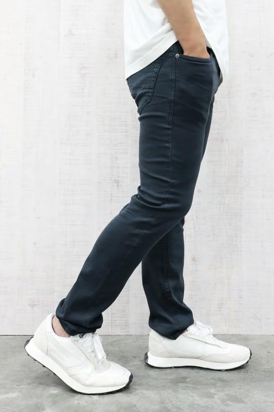 Diesel Men's THOMMER-Y-NE Denim Pants, Size L.30 (A00883R670M), 30-inch, Navy, Size 81E