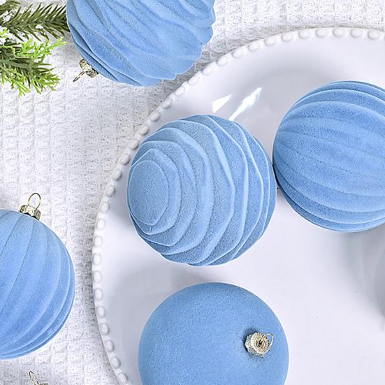 12 шт. Рождественские шары, украшения, небьющиеся бархатные шары, подвеска, флокированная рождественская елка, подвесные шары, украшения для дома, свадебные принадлежности