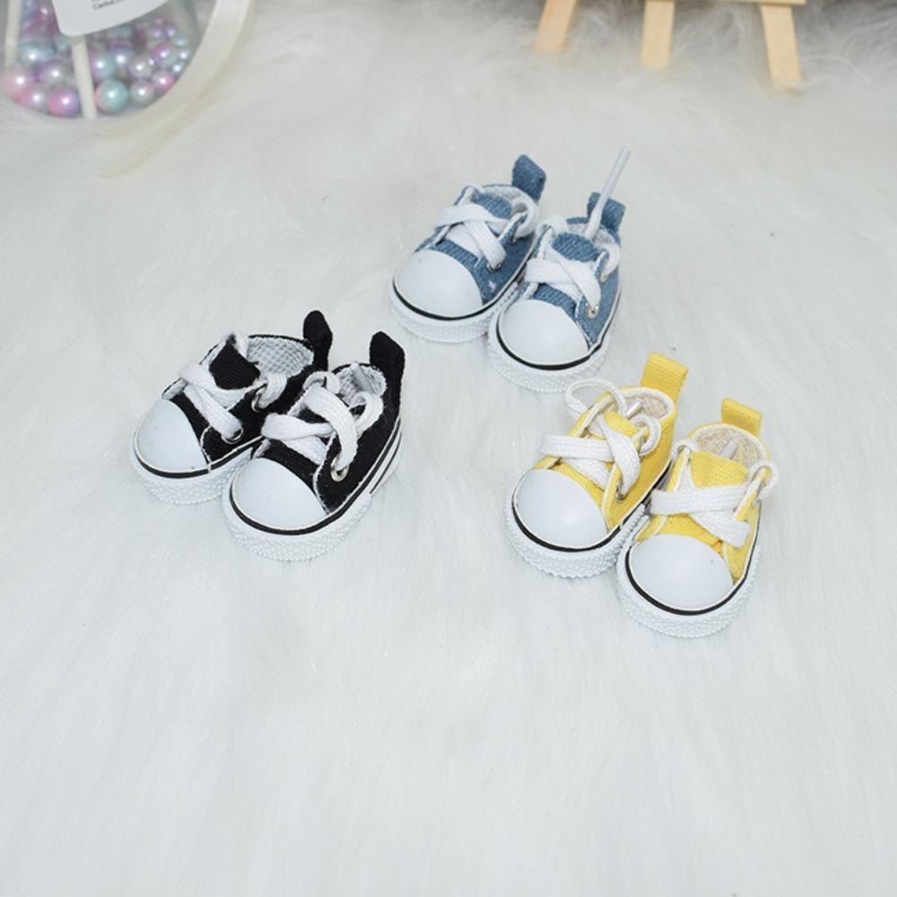 Hand-made BJD Shoes 4.5cm Doll Replacement Accessories Mini Doll Shoes Children Toys