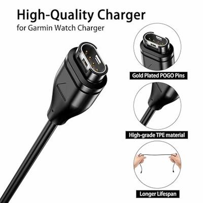 Для Garmin Approach S10 S40 S60 G12 S12 S42 Vívoactive 3 4 4S Instinct USB Зарядное устройство Смарт-часы Сменный Кабель для быстрой зарядки