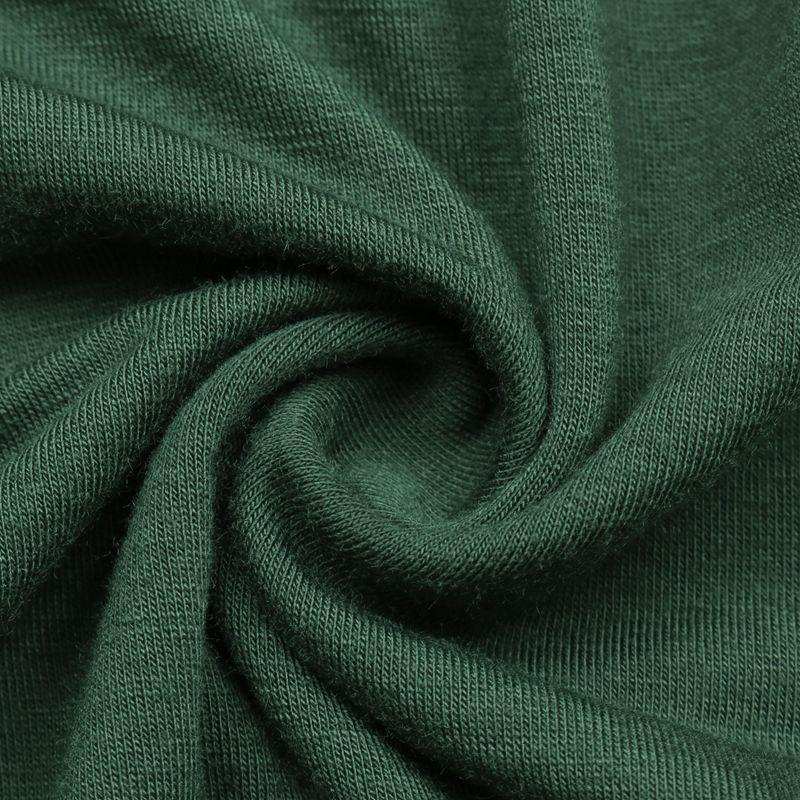 Летнее женское однотонное платье трапециевидной формы с короткими рукавами и V-образным вырезом в форме сердца