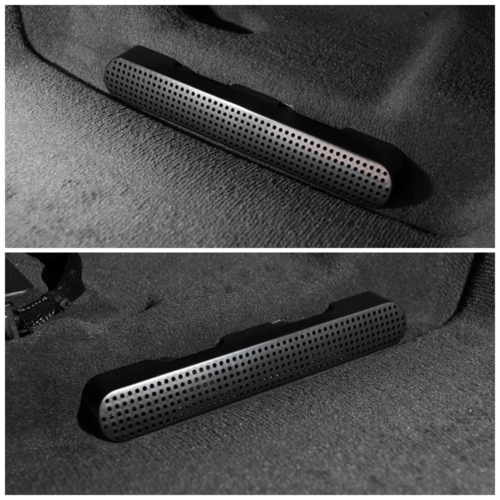 Для Volkswagen VW Touareg CR7 2018-под сиденьем, пол, кондиционер, вентиляционная решетка, защитная крышка, Стайлинг автомобиля