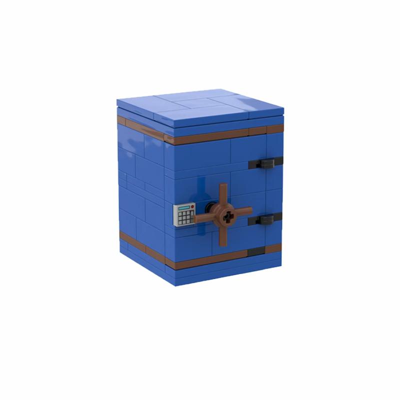 MOC Money Building Blocks Kit Printed Tiles 1x2 Money Printed Bank cards passport DIY Accessories Brick Toys Boys Gift