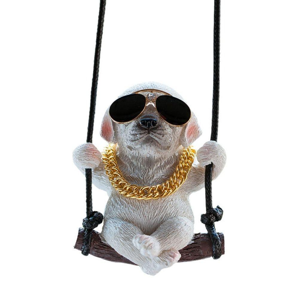 Decoration Auto Interior Accessories Swing Dog Car Hanging Creative Car Pendant  Gift