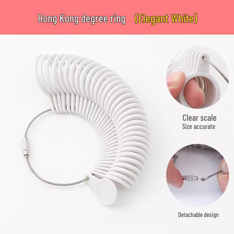 Гонконгский кольцемер - Инструмент для измерения пальца для точного размера кольца