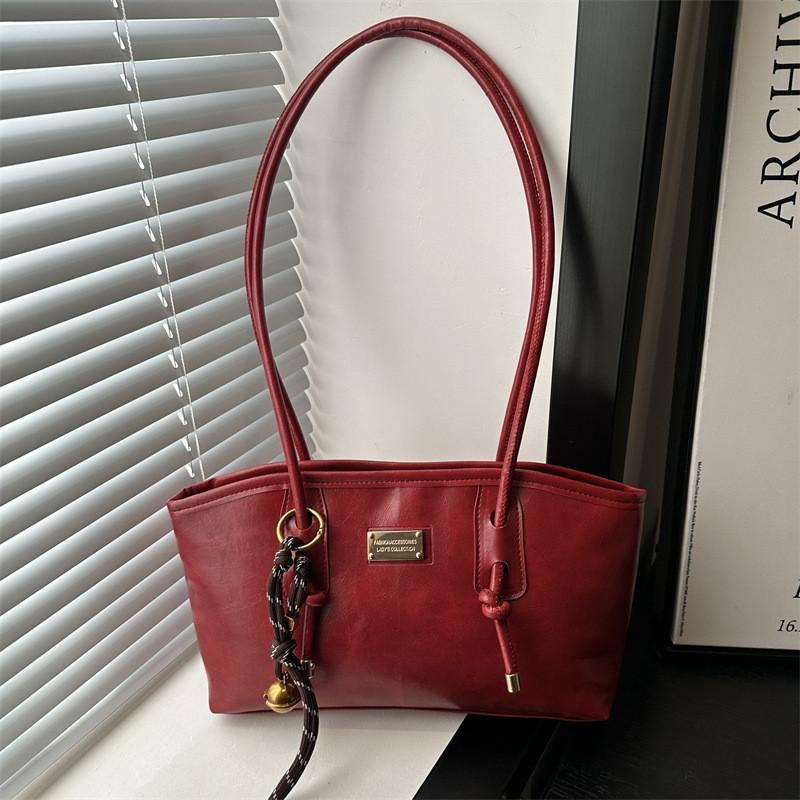 Модная высококачественная сумка-тоут из искусственной кожи для повседневного использования с двойными плечевыми ремнями