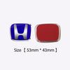 TMBCU1 Car Steering Wheel Emblem H-Sticker For Honda Mugen Power Type-R Jazz City Civic Inspire Accord FIT HRV XRV CRV Odyssey Legend