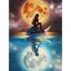 Diamond Painting Figure Mermaid Animal Fishes Round Diamond Round Diamond Decoration Customizable Wall Art Decoration