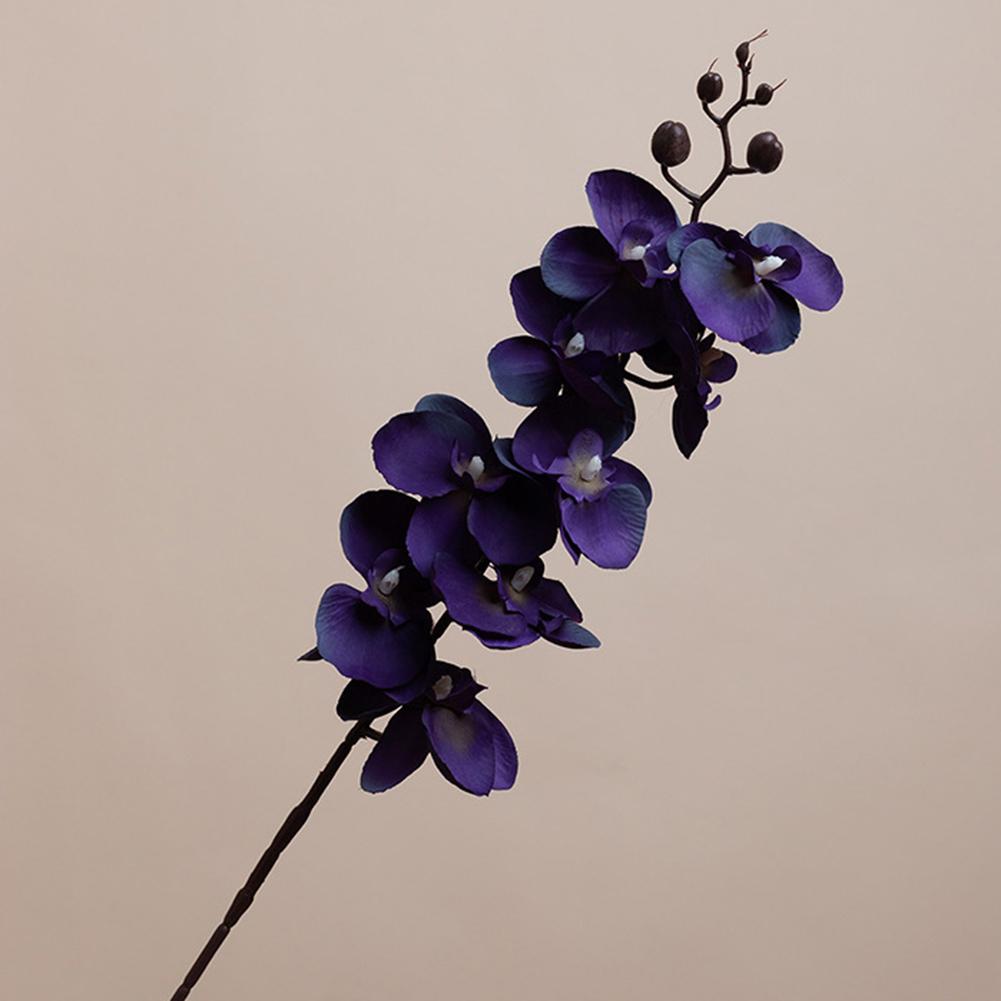 Бабочка Орхидея Искусственный Поддельный Цветок DIY Подделка Для Дома