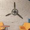 Airplane Head Wall Art for Home Decor Indoor Hallway Collection Fireplace Office Birthday Gift Hanging Decoration Accessory