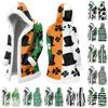 Unisex Casual And Fashionable Plush Collar Hooded Long Sleeved St. Patrick's Print Jacket