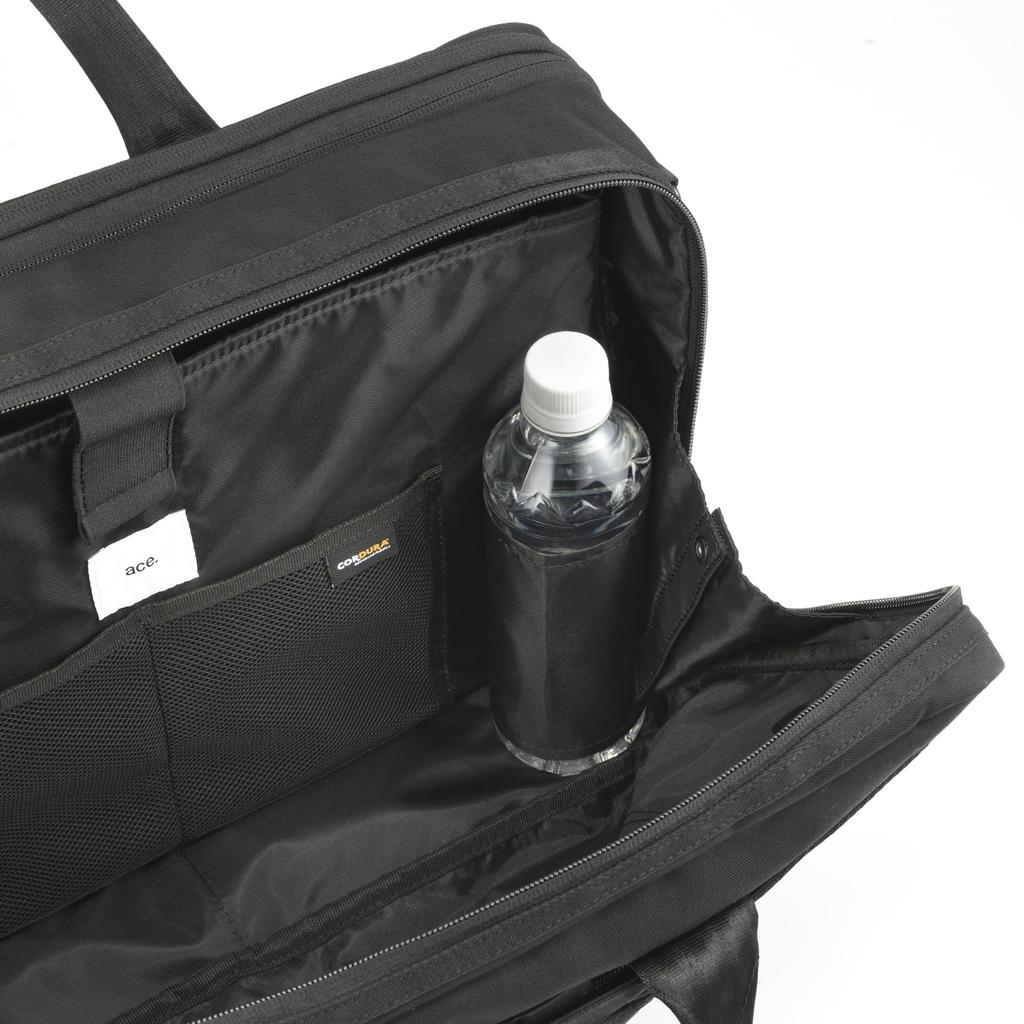 Business 2 Air B4 Может вмещать расширение емкости на дюйм Настройка функции Плечевой ремень Подходит для бизнеса 19 Черный [Ace Gene] Сумка, Мужская, Отделения,