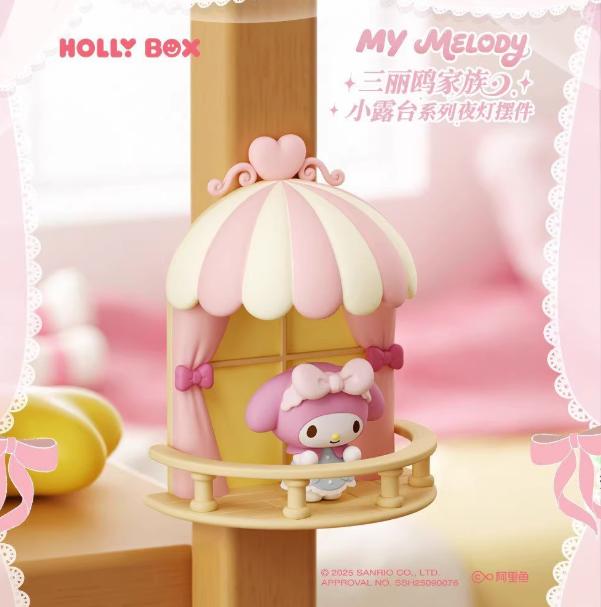 Новый Оригинальный Оригинальный Наличие Серия Sanrio Family Маленькая Терраса Ночник Магнит на Холодильник Украшение Милые Игрушки Подарки на День Рождения
