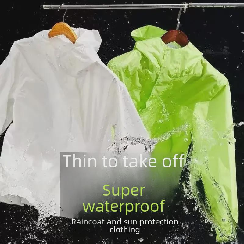 Мужская куртка Ice Silk UV Protection большого размера - дышащее летнее пальто