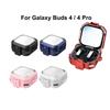 Чехол для наушников Galaxy Buds 4 с замком безопасности, прозрачная крышка для чехла Galaxy Buds 4 Pro, защитный от падений чехол для наушников