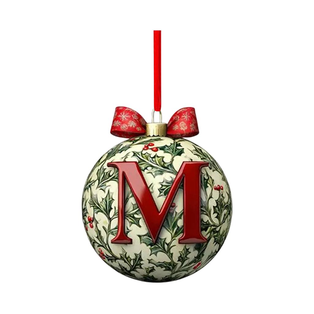 2D Christmas Decoration Pendant Christmas Tree Tag Theme Party Crafts Ornament