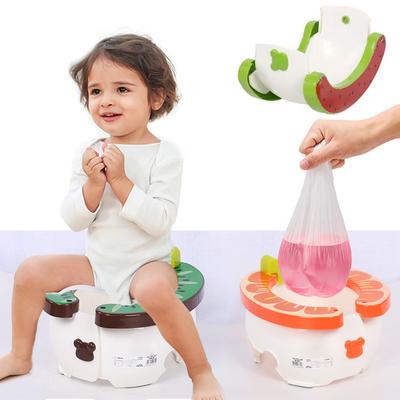 Складной дорожный детский туалетный горшок Banana Potty писсуар для детей детский горшок детский туалет портативный горшок детский горшок сиденье для приучения к горшку