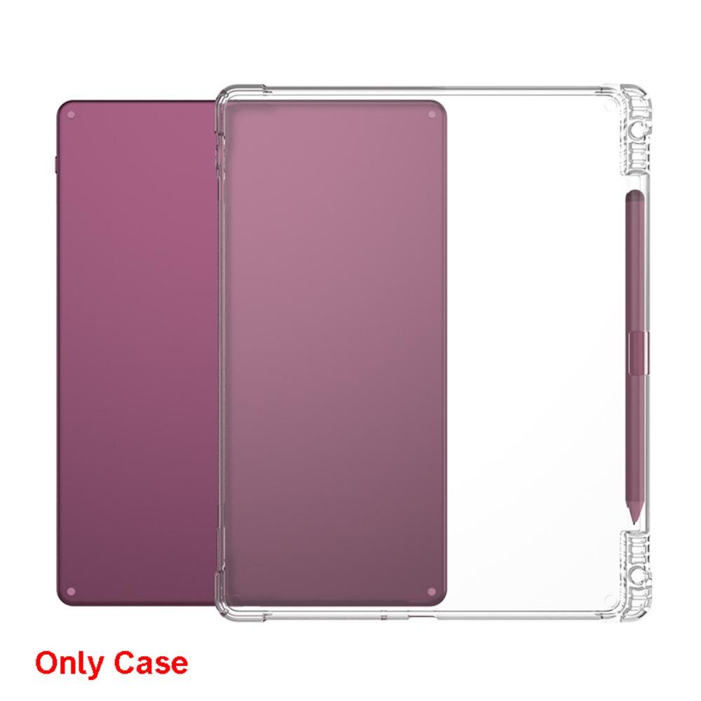 Soft TPU E-Reader Case with Pen Holder Drop Resistance Clear Protective Case Airbag for Kindle Scribe/Colorsoft 11 inch 2026