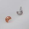 (1+1) Fashion Moonlight Piercing One Side 1+1