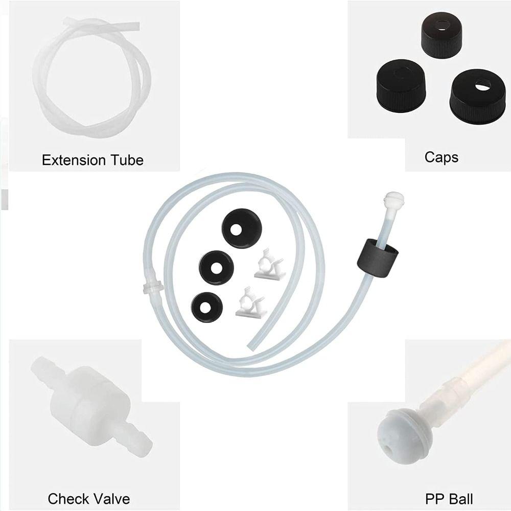 Kitchen Hose Under Counter Extension Tube Soap Dispenser Check Valve